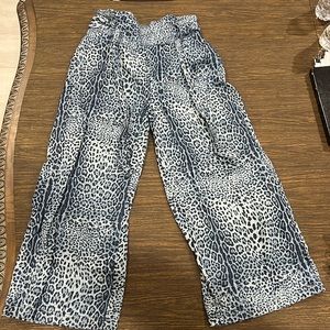Rewash pants women’s small animal print